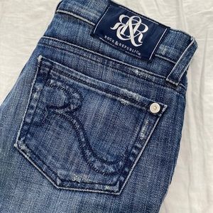Rock & Republic Jeans - straight relaxed cut size 26